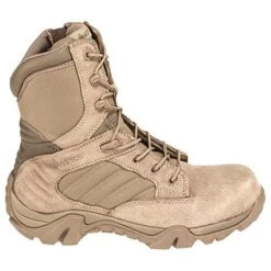 Bates Boots: Men's Tan EH 2276 Water-Resistant Composite Toe Military Boot -Boots Hub Shop e02276st bateso 01 2