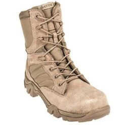 Bates Boots: Men's Tan EH 2276 Water-Resistant Composite Toe Military Boot -Boots Hub Shop e02276st batesp 01 2