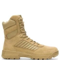 Bates Boots: Men's E03181 Coyote Brown Soft Toe Tactical Sport 2 Side Zip Tall Work Boot -Boots Hub Shop e03181edit