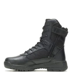 Bates Boots: Women's E03580 Black Soft Toe Tactical Sport 2 Tall Side Zip Work Boot -Boots Hub Shop e03580 3 1 edit
