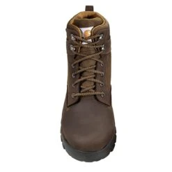 Black Diamond Carhartt Boots: Men's FF6213 Brown Steel Toe Rugged Flex 6" Waterproof Work Boot -Boots Hub Shop ff6213 m 5edit
