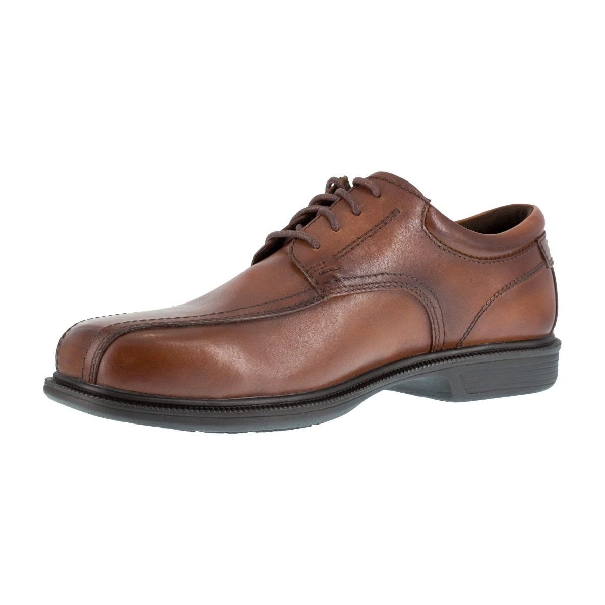 Florsheim Shoes: Men's FS2001 Brown Coronis Steel Toe Oxford Work Shoe 5 Florsheim Shoes: Men's FS2001 Brown Coronis Steel Toe Oxford Work Shoe - Image 5