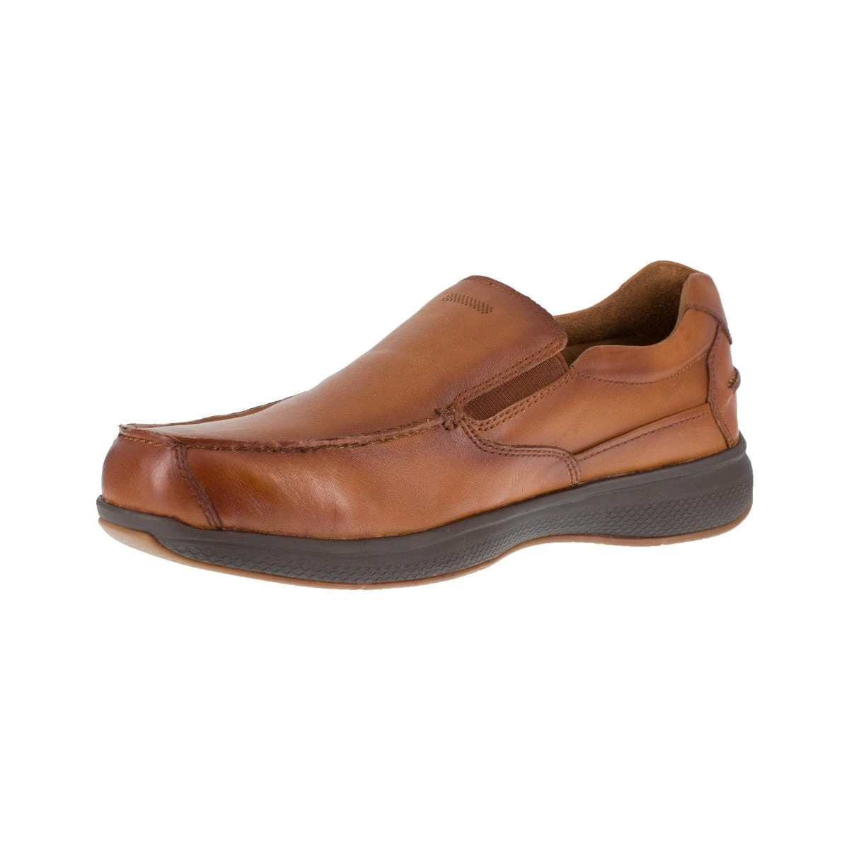 Florsheim Footwear: Men's FS2325 Bayside Cognac Slip On Oxfords 2 Florsheim Footwear: Men's FS2325 Bayside Cognac Slip On Oxfords - Image 2