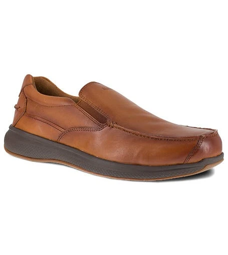 Florsheim Footwear: Men's FS2325 Bayside Cognac Slip On Oxfords 4 Florsheim Footwear: Men's FS2325 Bayside Cognac Slip On Oxfords - Image 4