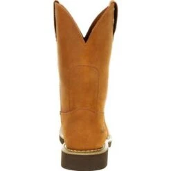 Georgia Boots: Men's Brown G5814 Farm & Ranch Wellington Boots -Boots Hub Shop g5814 4 large