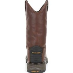 Georgia Boots: Men's GB00308 Brown EH Carbo-Tec LT Pull On Waterproof Boots 9 Georgia Boots: Men's GB00308 Brown EH Carbo-Tec LT Pull On Waterproof Boots -Boots Hub Shop gb00308 4 large