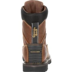 Georgia Boots: Men's GB00318 Brown EH 8" Waterproof Georgia Giant Revamp Work Boots -Boots Hub Shop gb00318 4 large