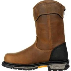 Georgia Boots: Men's GB00394 Brown Carbo Tec LTX Waterproof Composite Toe Pull On Work Boot 10 Georgia Boots: Men's GB00394 Brown Carbo Tec LTX Waterproof Composite Toe Pull On Work Boot -Boots Hub Shop gb00394 5 large