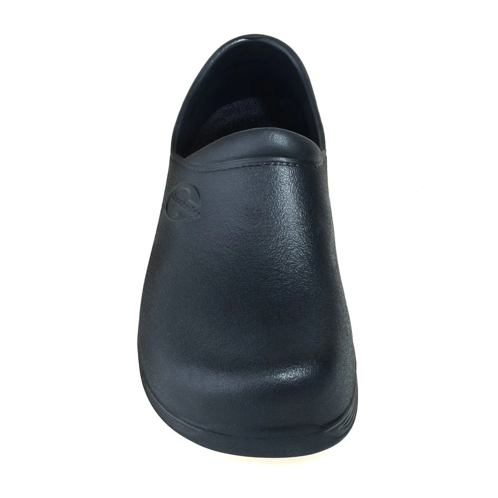 Genuine Grip Shoes: Men's 3800 Black Slip-Resistant Waterproof Clogs 2 Genuine Grip Shoes: Men's 3800 Black Slip-Resistant Waterproof Clogs - Image 2