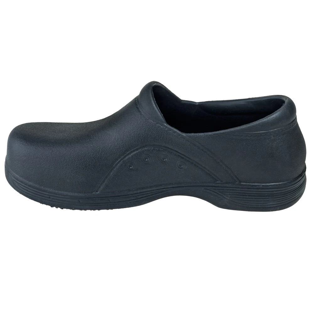 Genuine Grip Shoes: Men's 3800 Black Slip-Resistant Waterproof Clogs 3 Genuine Grip Shoes: Men's 3800 Black Slip-Resistant Waterproof Clogs - Image 3