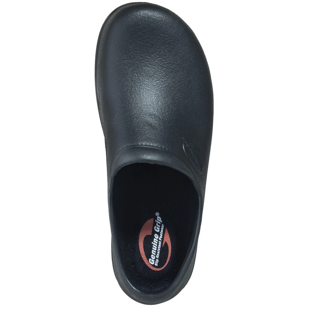 Genuine Grip Shoes: Men's 3800 Black Slip-Resistant Waterproof Clogs 7 Genuine Grip Shoes: Men's 3800 Black Slip-Resistant Waterproof Clogs - Image 7