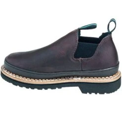 Georgia Boots: Men's Brown GR262 Oil Resistant Giant Romeo Soggy Work Boots -Boots Hub Shop georgia g262 i 01