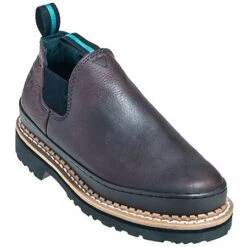 Georgia Boots: Men's Brown GR262 Oil Resistant Giant Romeo Soggy Work Boots -Boots Hub Shop georgia g262 p 01