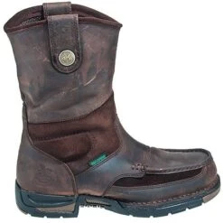 Georgia Boots: Men's Athens Brown G4403 Waterproof Non Slip Wellington Work Boots 10 Georgia Boots: Men's Athens Brown G4403 Waterproof Non Slip Wellington Work Boots -Boots Hub Shop georgia g4403 o 01
