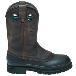 Georgia Boots: Men's Mud Dog Pull-On Wellington Work Boots G5514 -Boots Hub Shop georgia g5514 o 01