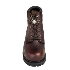 Georgia Boots: Waterproof G6174 Brown Steel Toe EH Men's 6-Inch Oiler Work Boots -Boots Hub Shop georgia g6174 f 01