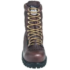 Georgia Boots: Men's G8341 Brown Steel Toe Waterproof EH Work Boots -Boots Hub Shop georgia g8341 f 01
