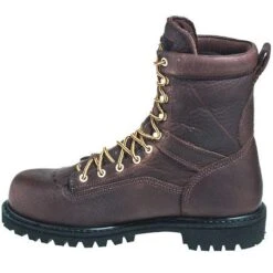 Georgia Boots: Men's G8341 Brown Steel Toe Waterproof EH Work Boots -Boots Hub Shop georgia g8341 i 01