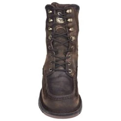 Georgia Boots: Waterproof 8-Inch Men's G9453 Brown Moc-Toe Athens Work Boots 12 Georgia Boots: Waterproof 8-Inch Men's G9453 Brown Moc-Toe Athens Work Boots -Boots Hub Shop georgia g9453 f 01