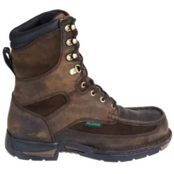 Georgia Boots: Waterproof 8-Inch Men's G9453 Brown Moc-Toe Athens Work Boots 10 Georgia Boots: Waterproof 8-Inch Men's G9453 Brown Moc-Toe Athens Work Boots -Boots Hub Shop georgia g9453 o 01