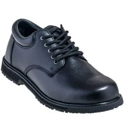 Grabbers: Men's Black G1120 Oxford Shoe