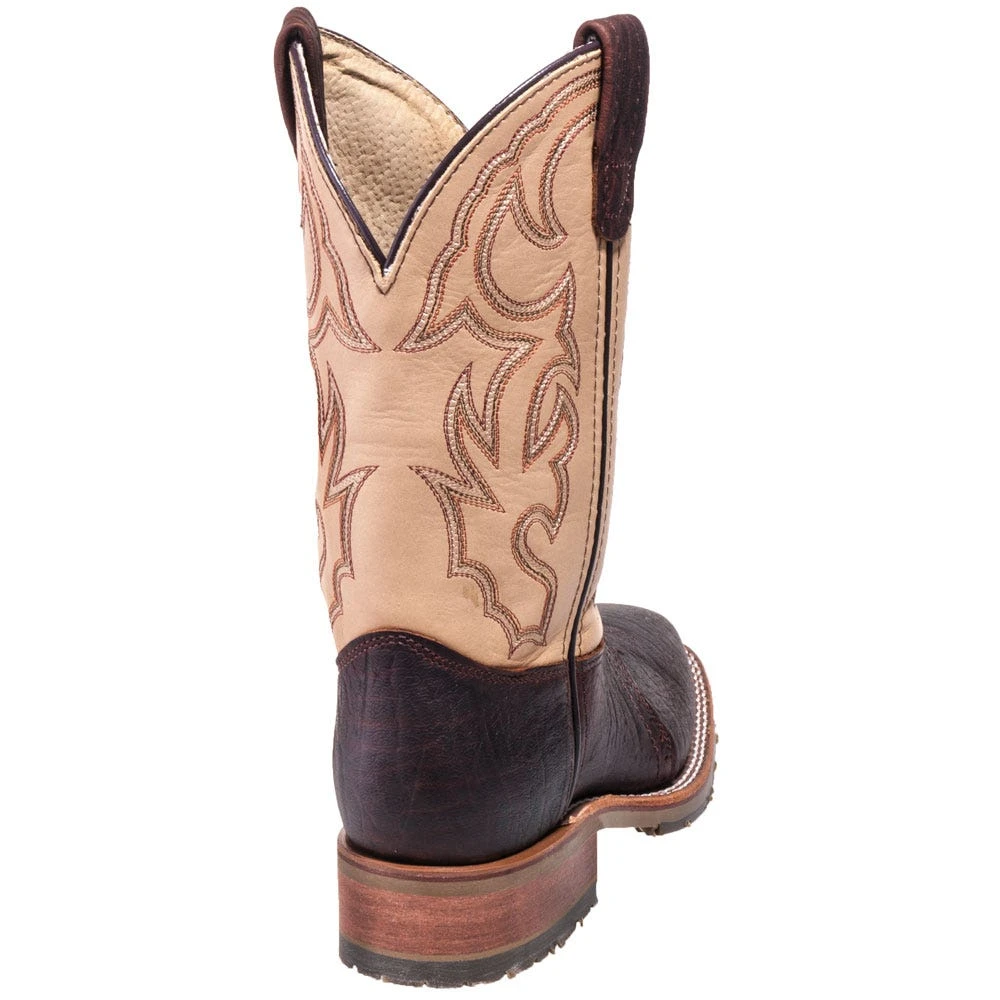 Double H Boots: Men's DH4305 USA-Made Square Toe 11-Inch Cowboy Boots 7 Double H Boots: Men's DH4305 USA-Made Square Toe 11-Inch Cowboy Boots - Image 7