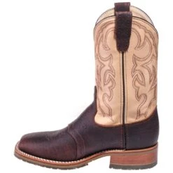 Double H Boots: Men's DH4305 USA-Made Square Toe 11-Inch Cowboy Boots 11 Double H Boots: Men's DH4305 USA-Made Square Toe 11-Inch Cowboy Boots -Boots Hub Shop hh dh4305 i 01