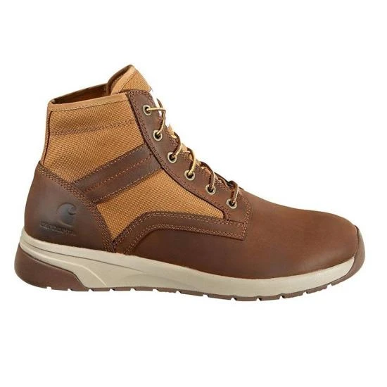 Carhartt Boots: Men's FA5015-M Brown Leather And Nylon Force 5-Inch Soft Toe Sneaker Boot 2 Carhartt Boots: Men's FA5015-M Brown Leather And Nylon Force 5-Inch Soft Toe Sneaker Boot - Image 2
