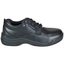 Skidbuster Shoes: Men's Black Non Slip Oxford Work Shoes S5071 -Boots Hub Shop image 46286