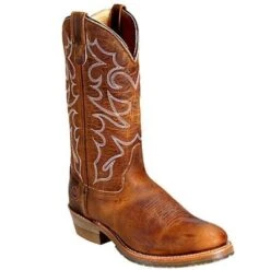 Double H Boots: Men's USA-Made DH1552 Brown Cowboy Boots -Boots Hub Shop image 49180
