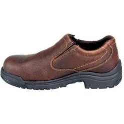 Timberland PRO Boots: Men's TiTAN Brown Oxford 53534 EH Safety Toe Work Shoes -Boots Hub Shop image 49389