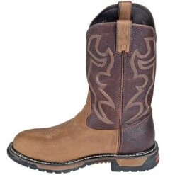 Rocky Boots: Men's Round Toe Slip-Resistant Cowboy Boots 2732 -Boots Hub Shop image 50655