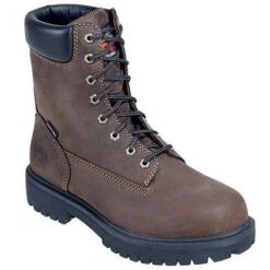 Timberland PRO Boots: Men's Brown Oiled Full-Grain 38022 Waterproof Insulated 6" Work Boots -Boots Hub Shop image 51452