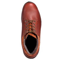 Wolverine Boots: Men's DuraShock 3122 Slip Resistant Brown Work Boots -Boots Hub Shop image 53847