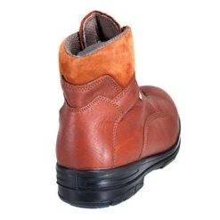 Wolverine Boots: Men's DuraShock 3122 Slip Resistant Brown Work Boots -Boots Hub Shop image 53848