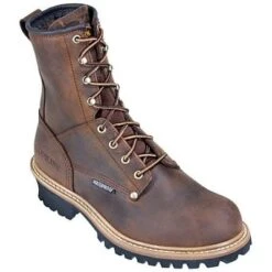 Carolina Boots: Men's Waterproof Logger CA8821 EH Work Boots -Boots Hub Shop image 56732