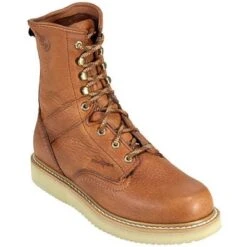 Georgia Boots: Men's G8342 Barracuda Gold EH Steel Toe Wedge Work Boots -Boots Hub Shop image 61046