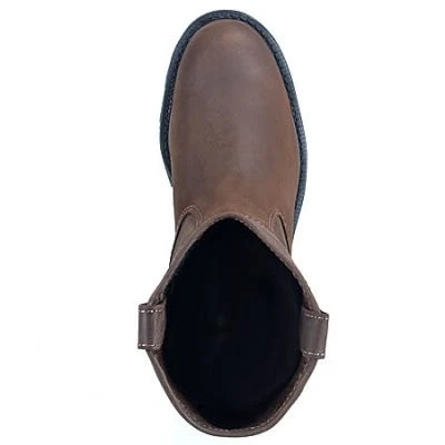 Wolverine Boots: Men's 4707 Brown Steel Toe EH SR Wellington Boots 2 Wolverine Boots: Men's 4707 Brown Steel Toe EH SR Wellington Boots - Image 2
