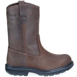 Wolverine Boots: Men's 4707 Brown Steel Toe EH SR Wellington Boots 12 Wolverine Boots: Men's 4707 Brown Steel Toe EH SR Wellington Boots -Boots Hub Shop image 65341