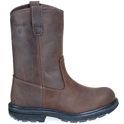 Wolverine Boots: Men's 4707 Brown Steel Toe EH SR Wellington Boots 6 Wolverine Boots: Men's 4707 Brown Steel Toe EH SR Wellington Boots - Image 6