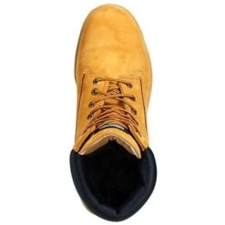 Timberland PRO Boots: Men's Waterproof 65016 Wheat Nubuck 6" Steel Toe Boots -Boots Hub Shop image 68540