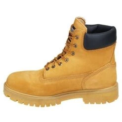 Timberland PRO Boots: Men's Waterproof 65016 Wheat Nubuck 6" Steel Toe Boots -Boots Hub Shop image 68543