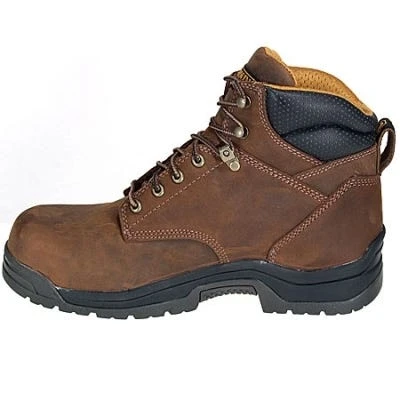 Carolina Boots: Men's Brown Waterproof CA5020 EH Leather Work Boots 5 Carolina Boots: Men's Brown Waterproof CA5020 EH Leather Work Boots - Image 5