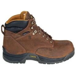 Carolina Boots: Men's Brown Waterproof CA5020 EH Leather Work Boots 12 Carolina Boots: Men's Brown Waterproof CA5020 EH Leather Work Boots -Boots Hub Shop image 69959