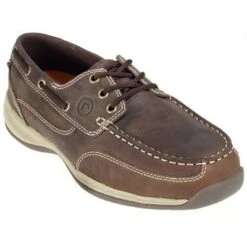 Rockport Works Shoes: Men's Steel Toe EH Leather Boat Shoes RK6736 13 Rockport Works Shoes: Men's Steel Toe EH Leather Boat Shoes RK6736 -Boots Hub Shop image 75090