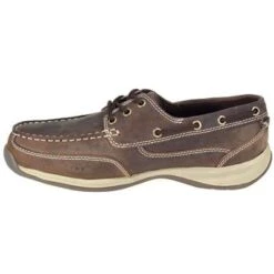 Rockport Works Shoes: Men's Steel Toe EH Leather Boat Shoes RK6736 9 Rockport Works Shoes: Men's Steel Toe EH Leather Boat Shoes RK6736 -Boots Hub Shop image 75094