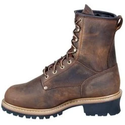 Carolina Boots: Men's Waterproof Insulated CA7821 Met Guard Logger Boots -Boots Hub Shop image 77281