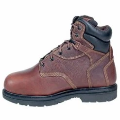 Timberland PRO Boots: Men's Flexshield 50504 Burgundy Met Guard Steel Toe Boots -Boots Hub Shop image 78626
