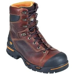 Timberland PRO Boots: Men's Endurance PR 52561 Brown 8" Steel Toe Work Boots -Boots Hub Shop image 81227