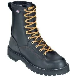 Danner Boots: Men's Black 14100 USA-Made Waterproof Rain Forest Boots 13 Danner Boots: Men's Black 14100 USA-Made Waterproof Rain Forest Boots -Boots Hub Shop image 82952